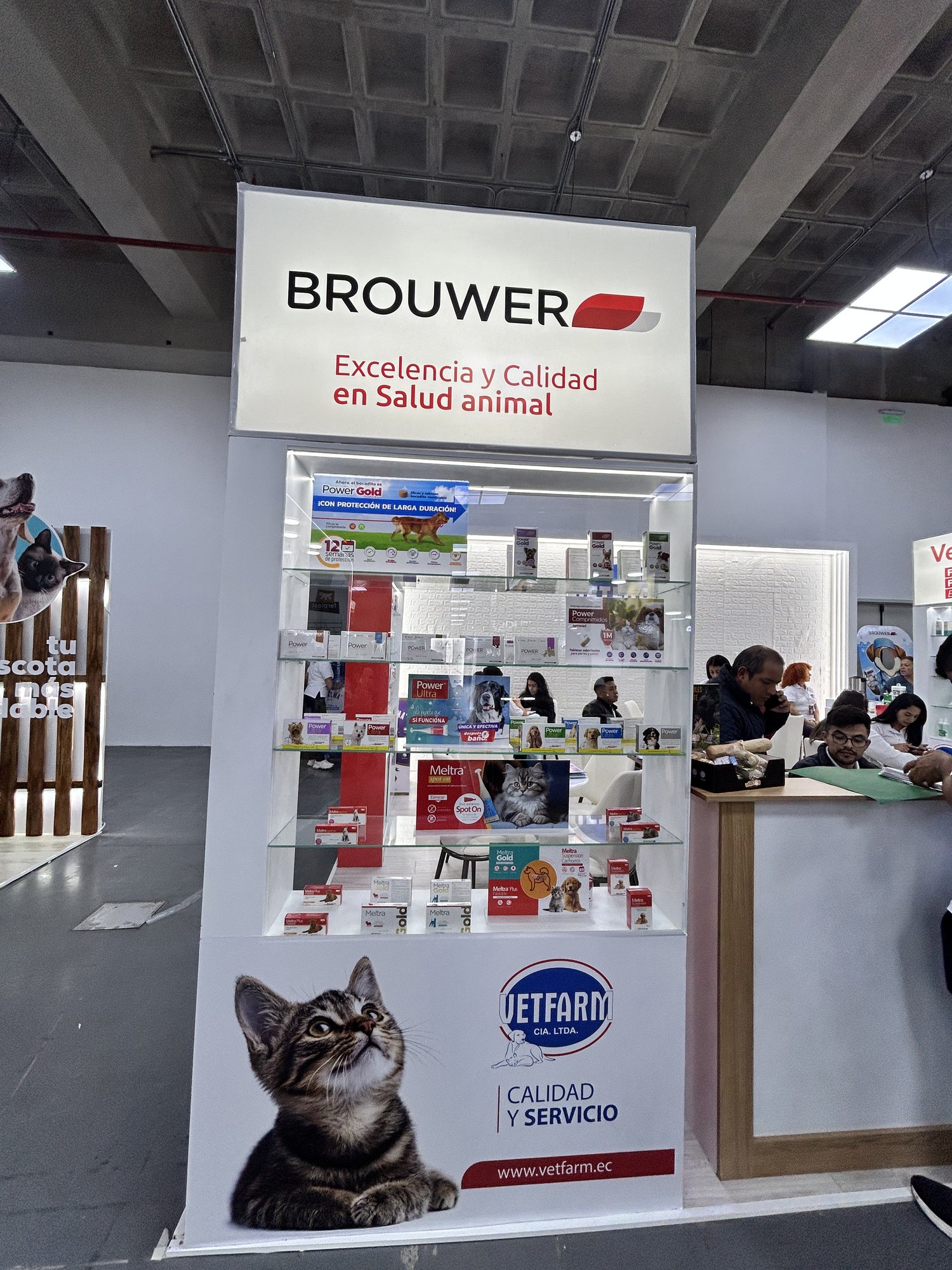 Equipo Vetfarm en el congreso