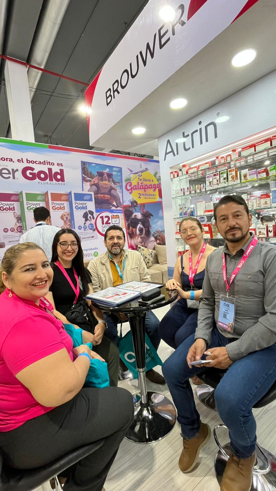 Stand Vetfarm en Guayaquil