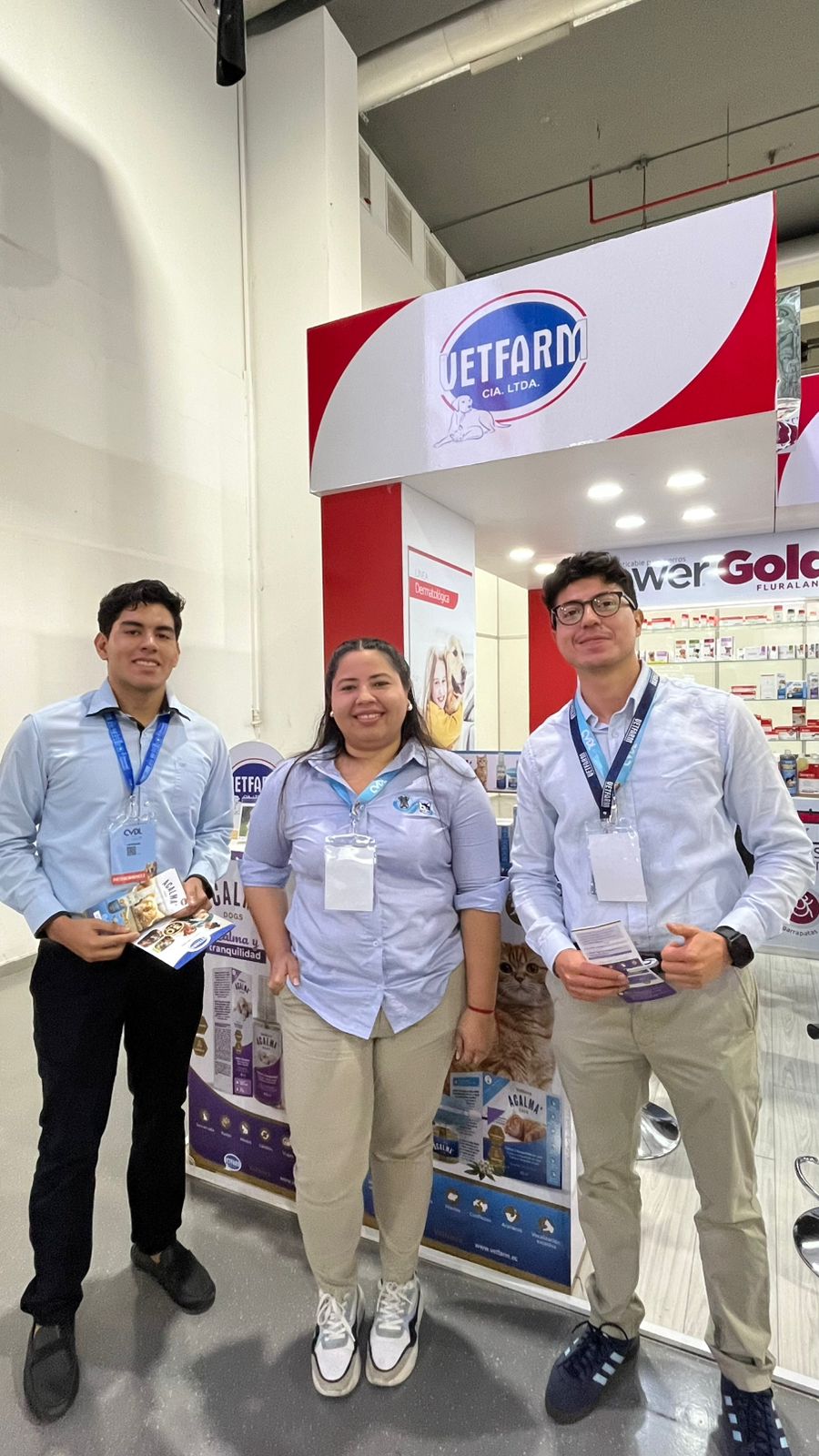 Equipo Vetfarm en León GYE