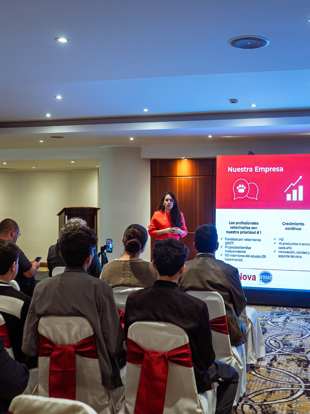 Networking con veterinarios